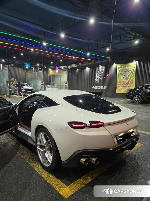 Ferrari Rome 2021 Белый из Кореи, фото 3