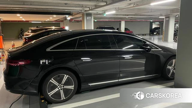 Mercedes-Benz EQS V297 2022 Черный из Кореи, фото 6