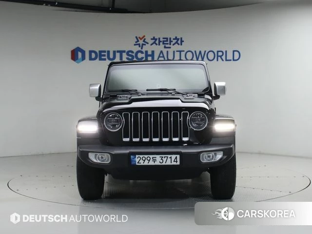 Jeep Wrangler (JL) 2021 Черный из Кореи, фото 3