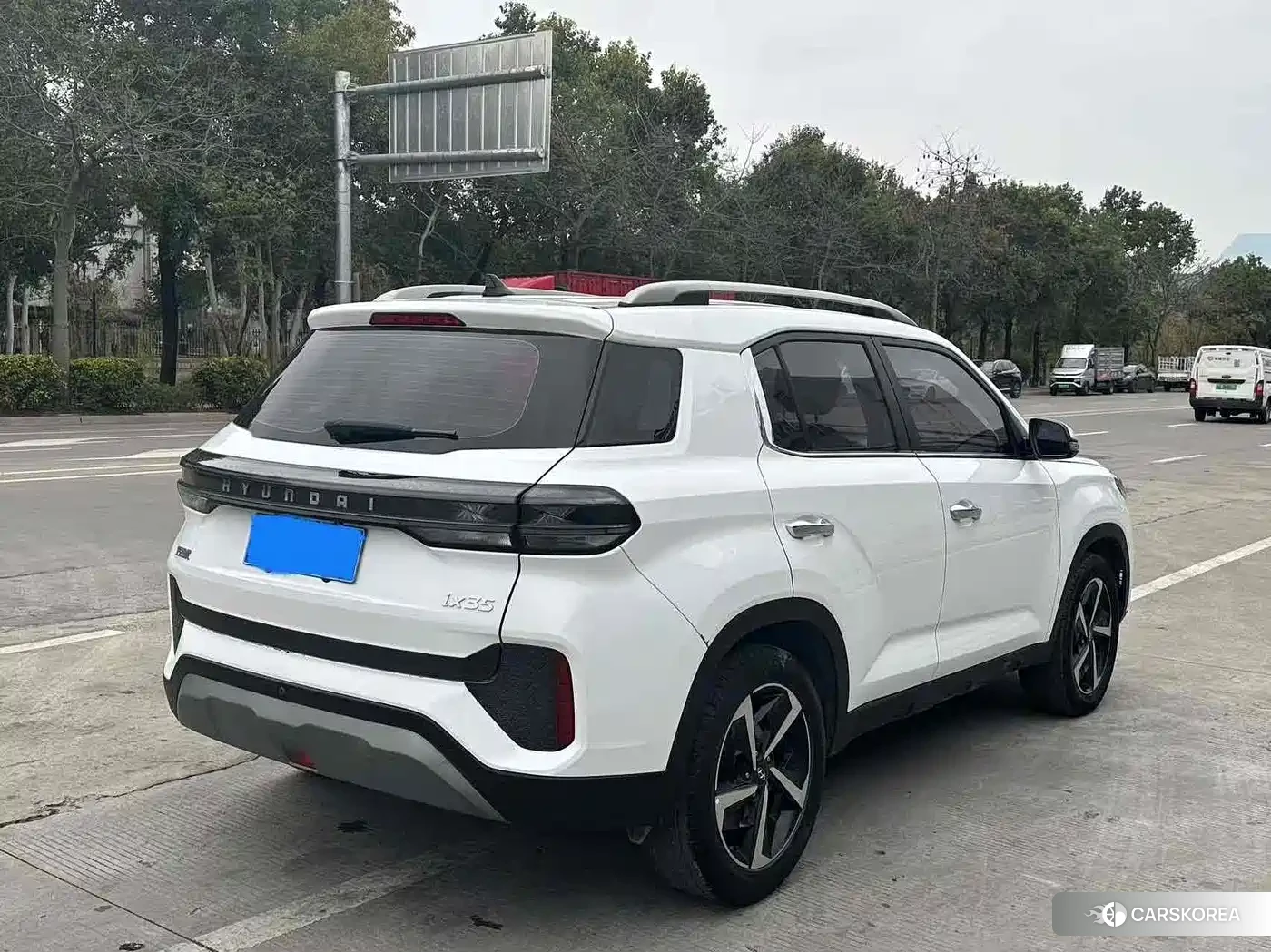Hyundai ix35 2021 Белый из Китая, фото 3