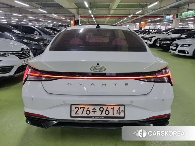 Hyundai Avante (CN7) 2020 Белый из Кореи, фото 3