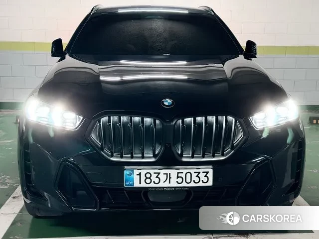 BMW X6 (G06) 2025 Черный из Кореи, фото 3