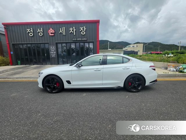 Genesis The New G70 2023 Белый из Кореи, фото 3