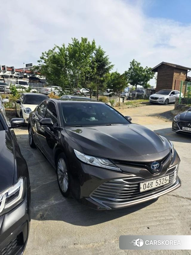 Toyota Camry (XV70) 2018 Коричневый из Кореи, фото 3