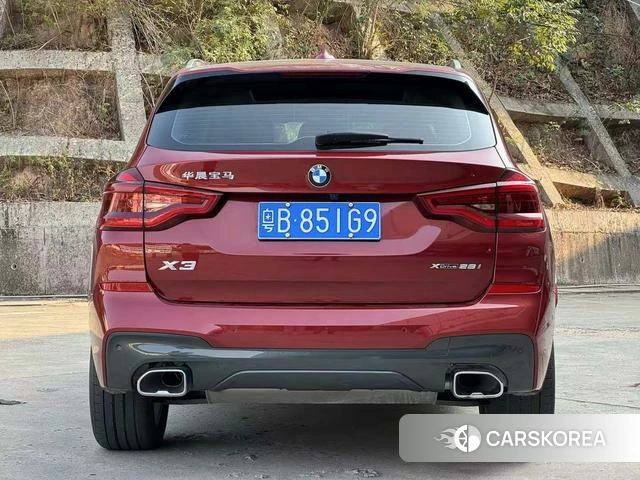 BMW X3 2021 Красный из Китая, фото 5
