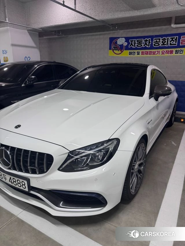 Mercedes-Benz C-Class W205 2018 Белый из Кореи, фото 6