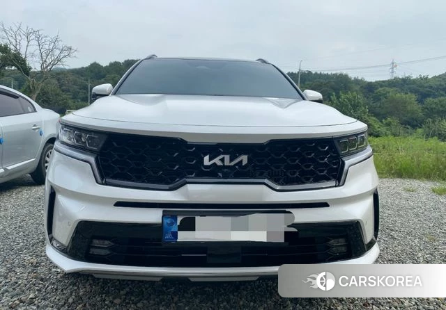 Kia Sorento 4th Generation 2021 Белый из Кореи, фото 3