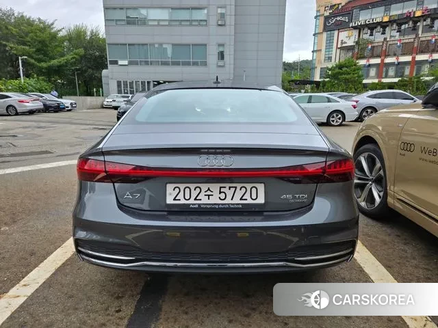 Audi A7 (4K) 2023 Серый из Кореи, фото 3