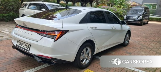 Hyundai Avante (CN7) 2020 Белый из Кореи, фото 5