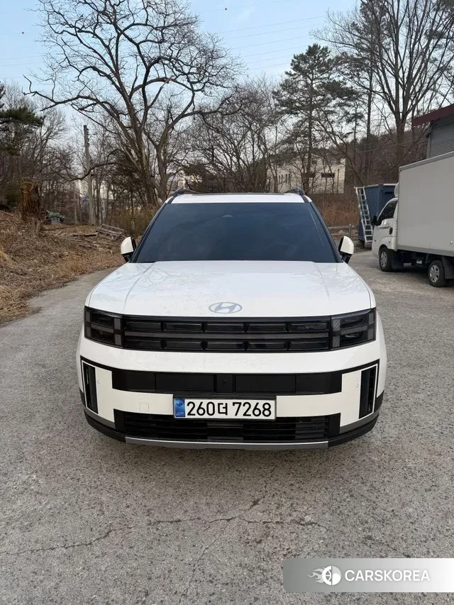 Hyundai Santa Fe (MX5) 2025 Белый из Кореи, фото 3