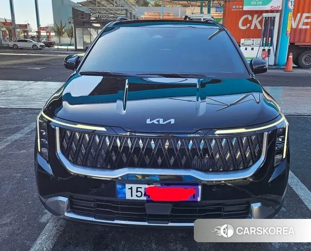 Kia The New Carnival 4th Generation 2024 Черный из Кореи, фото 3