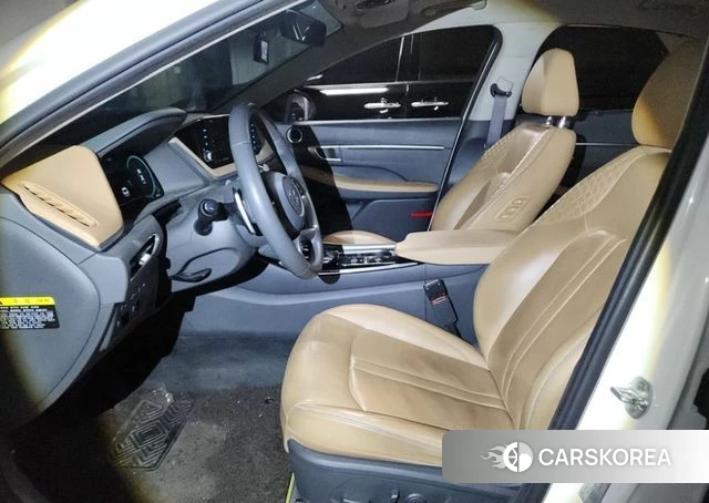 Hyundai Sonata (DN8) 2019 Белый из Кореи, фото 3