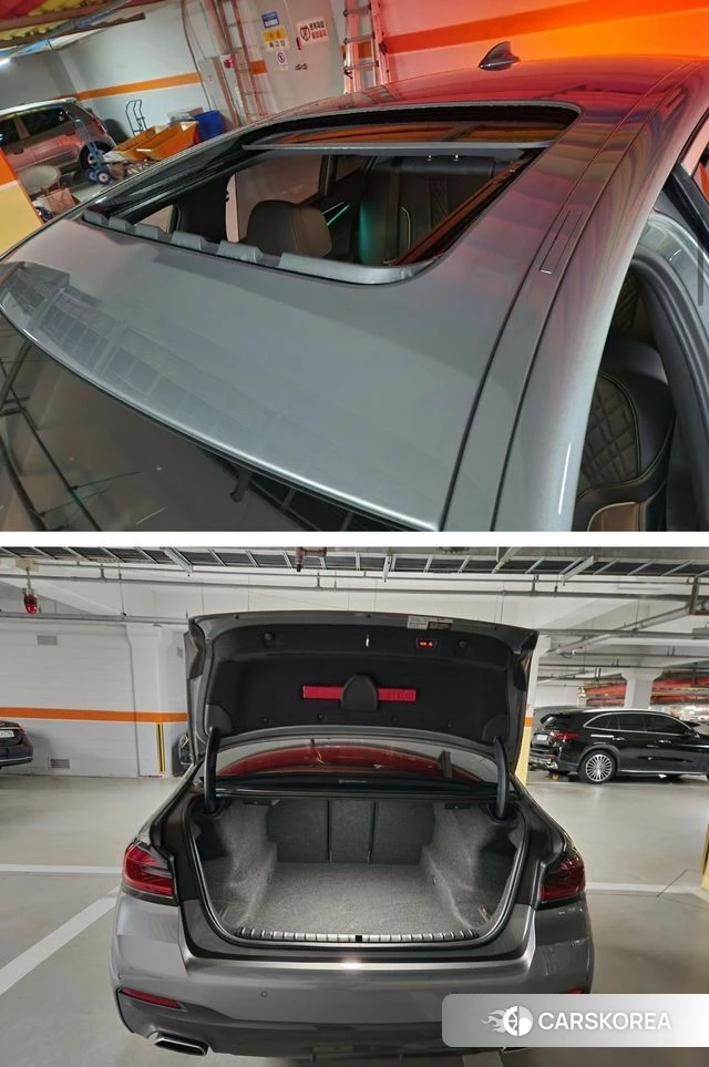 BMW 5 Series (G30) 2022 Серебристо-серый из Кореи, фото 6