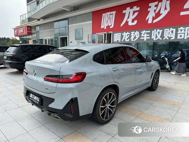 BMW X4 2022 Серебристо-серый из Китая, фото 3