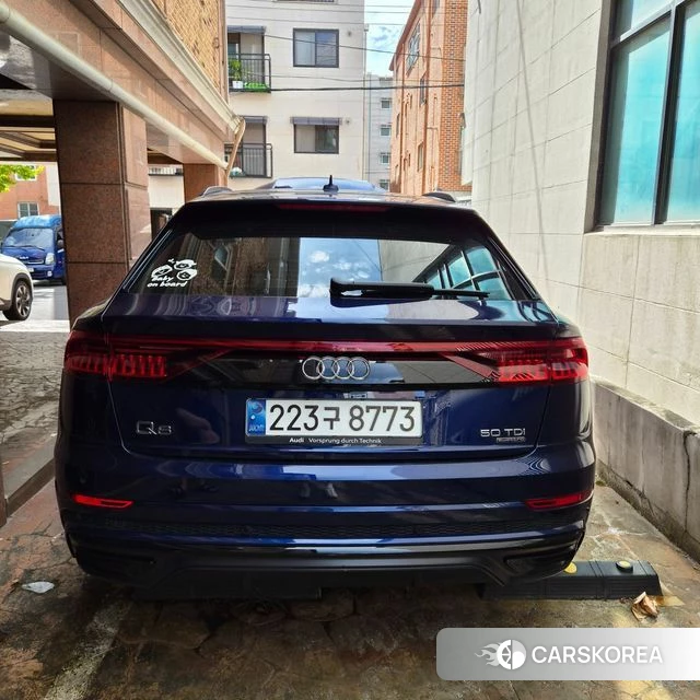 Audi Q8 (4M) 2023 Синий из Кореи, фото 4