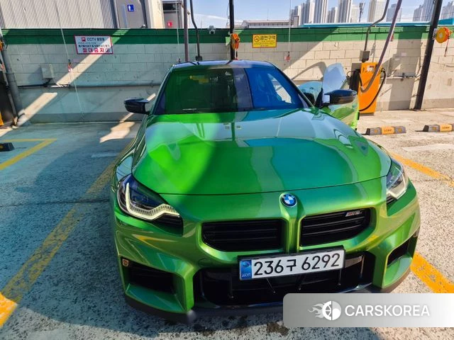 BMW M2 (G87) 2025 Зеленый из Кореи, фото 3
