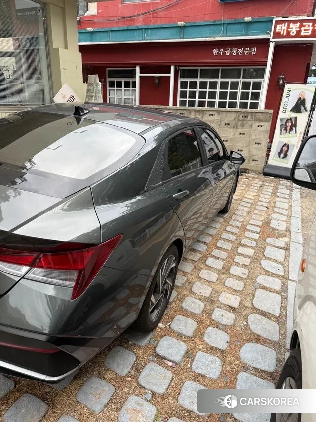 Hyundai The New Avante (CN7) 2023 Серый из Кореи, фото 4