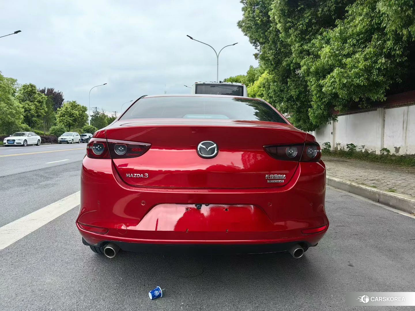 Mazda 3 Angkesaila 2021 Красный из Китая, фото 3