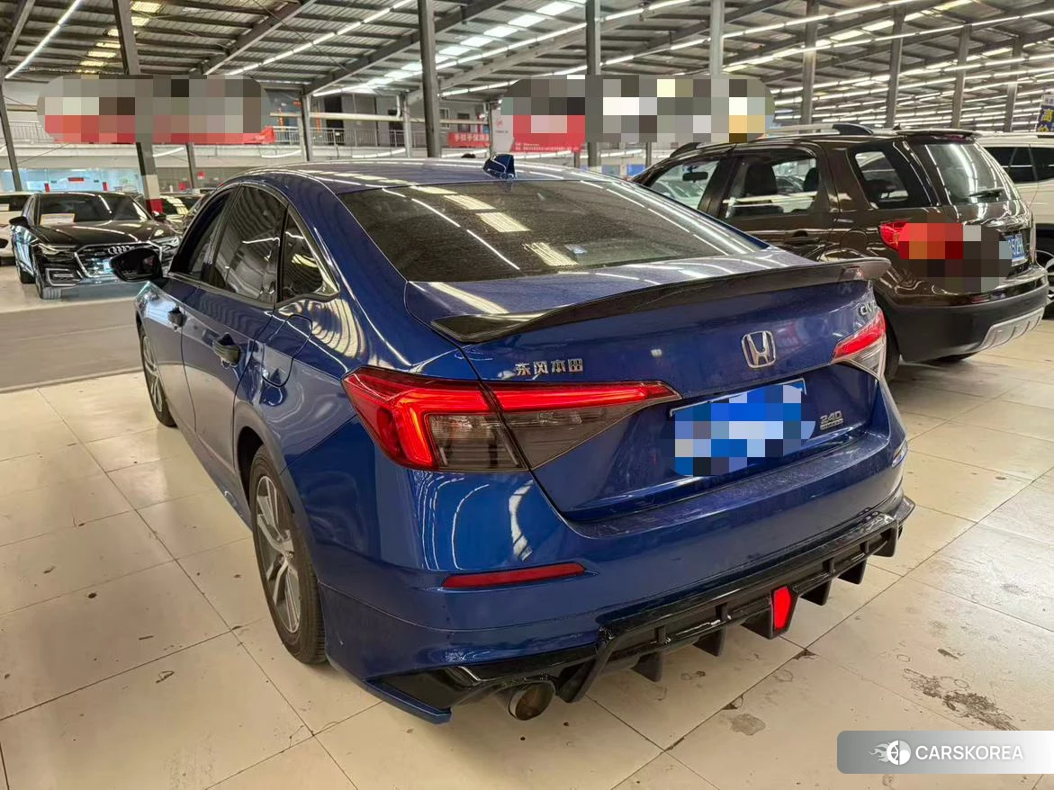 Honda Civic 2021 Синий из Китая, фото 3