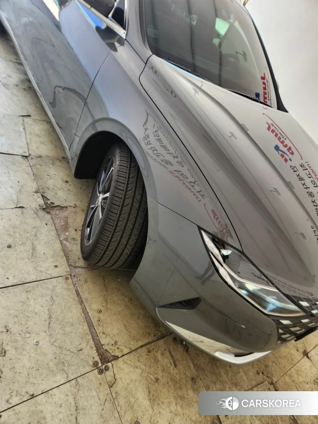 Hyundai The New Grandeur IG 2021 Серый из Кореи, фото 5