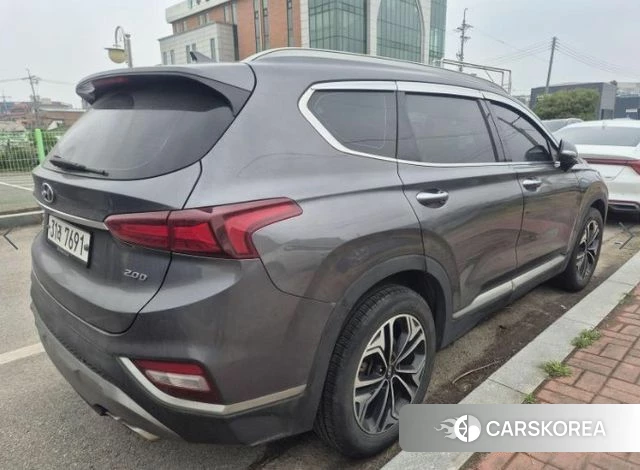 Hyundai Santa Fe TM 2018 Серебристо-серый из Кореи, фото 4