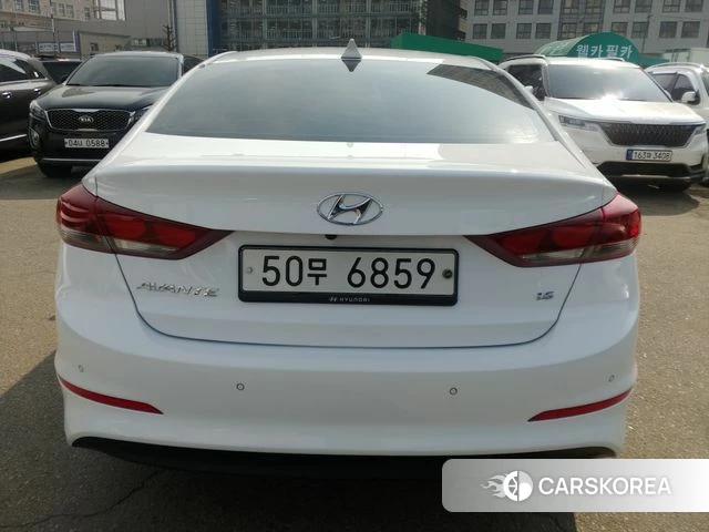 Hyundai Avante AD 2018 Белый из Кореи, фото 3