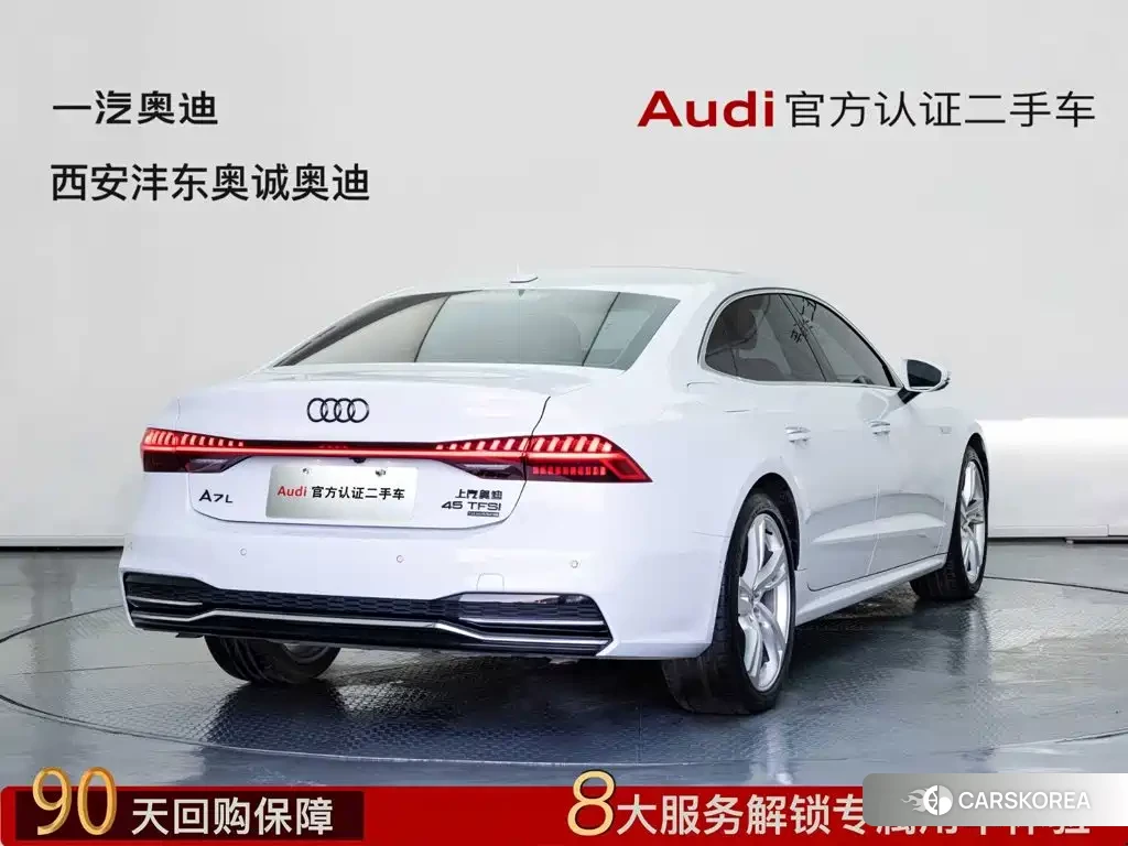 Audi A7L 2024 Белый из Китая, фото 3