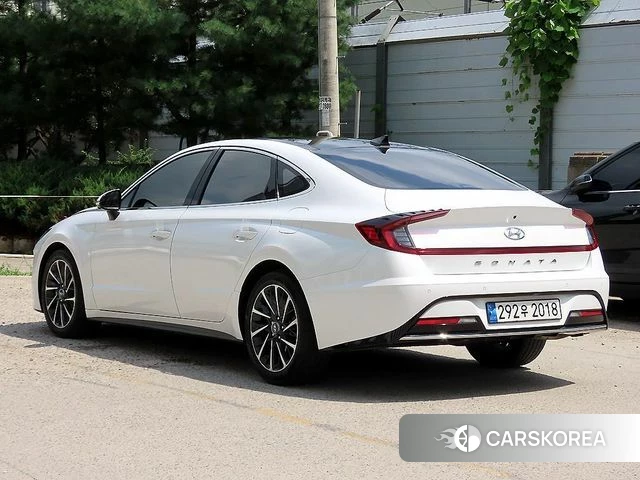 Hyundai Sonata (DN8) 2019 Белый из Кореи, фото 3
