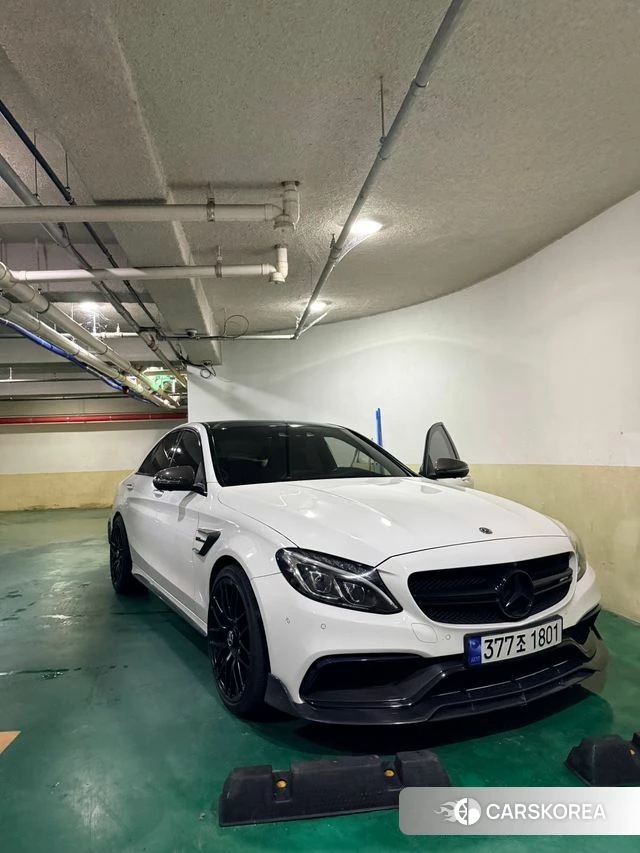 Mercedes-Benz C-Class W205 2018 Белый из Кореи, фото 3