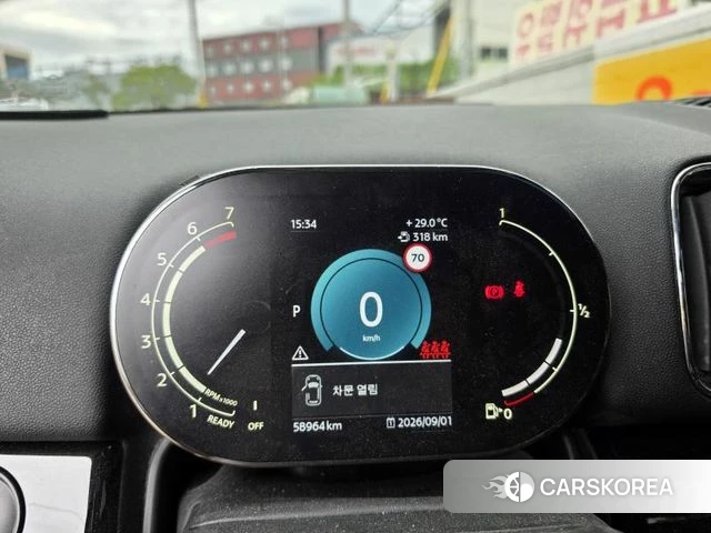 Mini Cooper Countryman 2021 Черный из Кореи, фото 3
