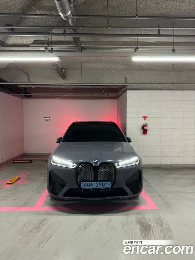 BMW iX 2024 Синий из Кореи, фото 3