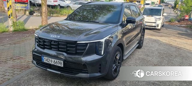 Kia The New Sorento 4th Generation 2024 Серый из Кореи, фото 6