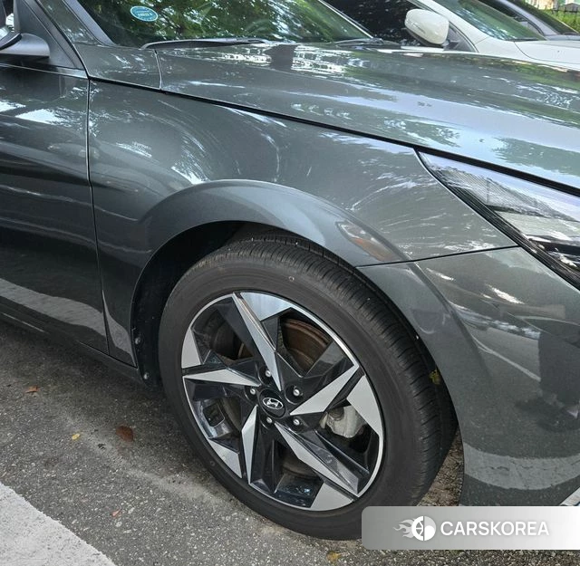 Hyundai Avante (CN7) 2022 Серый из Кореи, фото 4