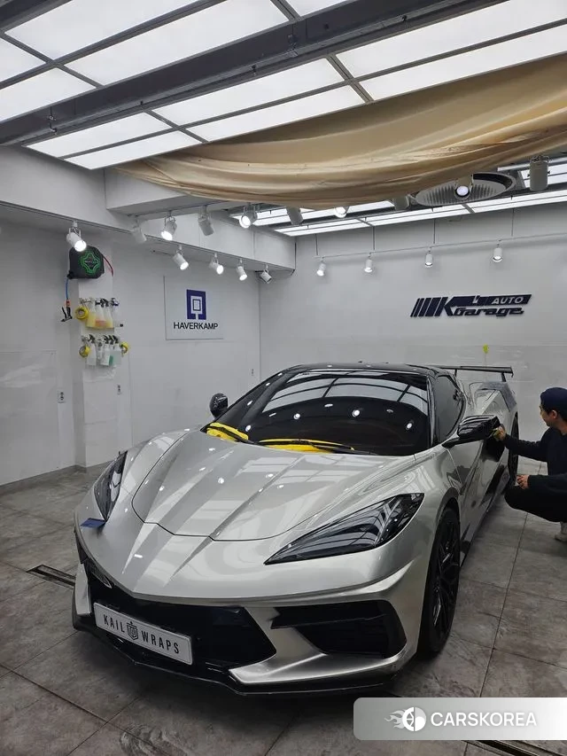 Chevrolet Corvette 2021 Черный из Кореи, фото 3