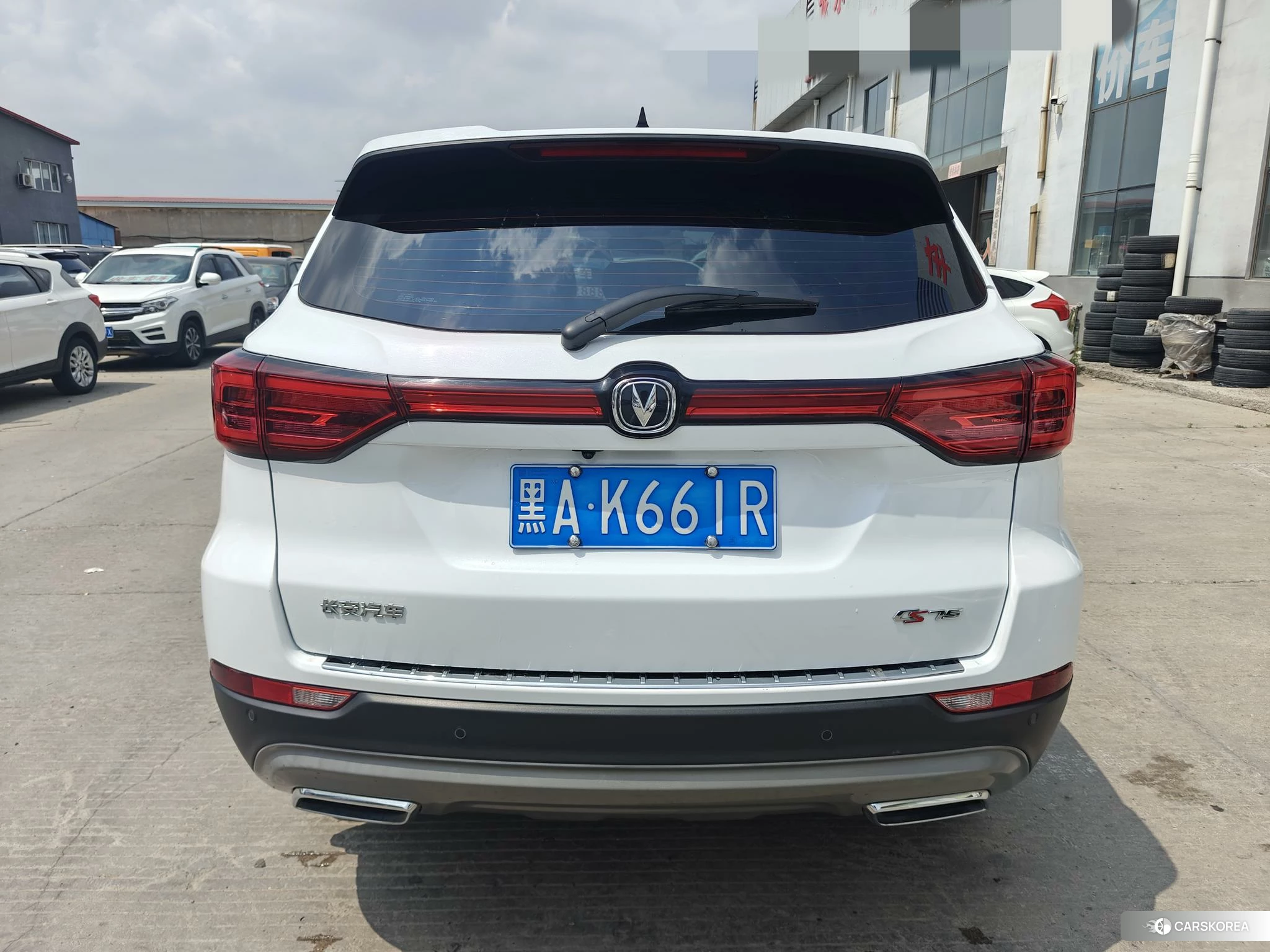 Chang'an CS75 2021 Белый из Китая, фото 3
