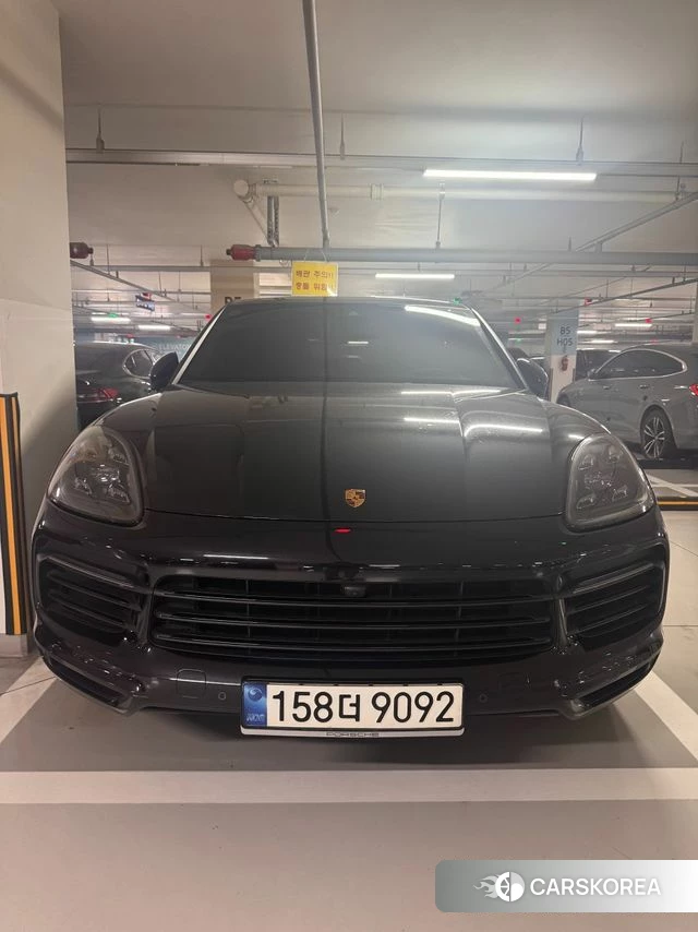 Porsche Cayenne (PO536) 2021 Черный из Кореи, фото 3