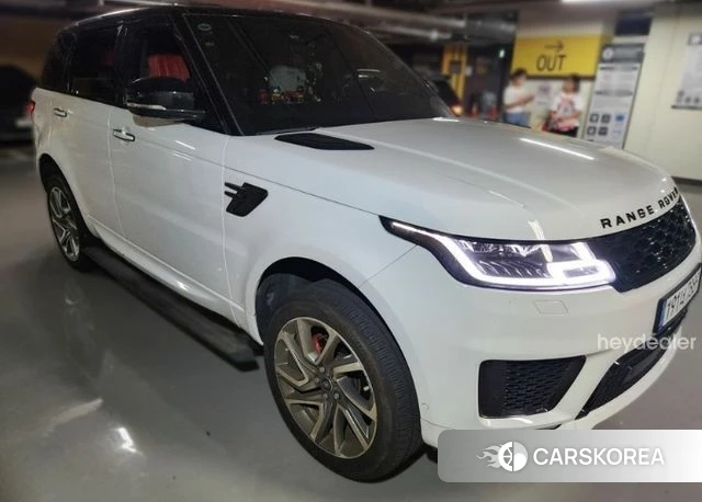 Land Rover Range Rover Sport 2nd Generation 2019 Белый из Кореи, фото 3