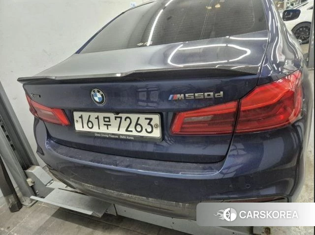BMW 5 Series (G30) 2019 Синий из Кореи, фото 3