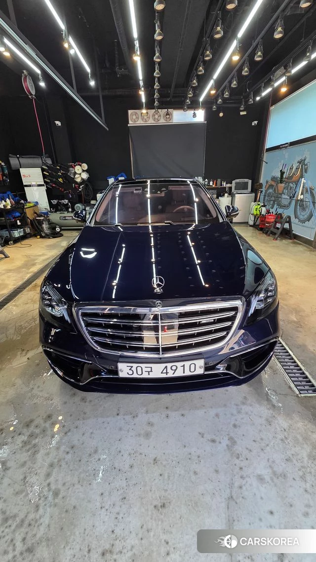 Mercedes-Benz S-Class W222 2018 Синий из Кореи, фото 3