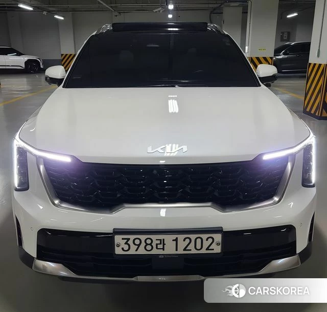 Kia The New Sorento 4th Generation 2024 Белый из Кореи, фото 4