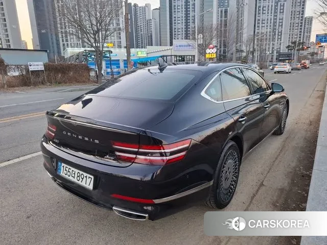 Genesis G80 (RG3) 2021 Черный из Кореи, фото 3