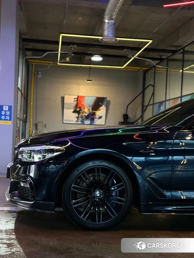 BMW 5 Series (G30) 2018 Синий из Кореи, фото 3