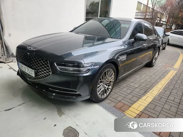 Genesis G90 2021 Серый из Кореи, фото 4