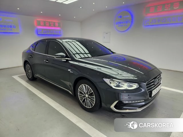 Hyundai Grandeur IG Hybrid 2018 Серый из Кореи, фото 6