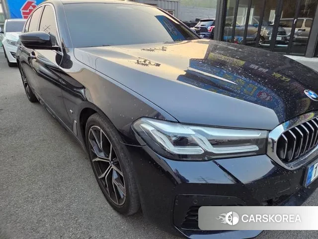 BMW 5 Series (G30) 2021 Синий из Кореи, фото 3