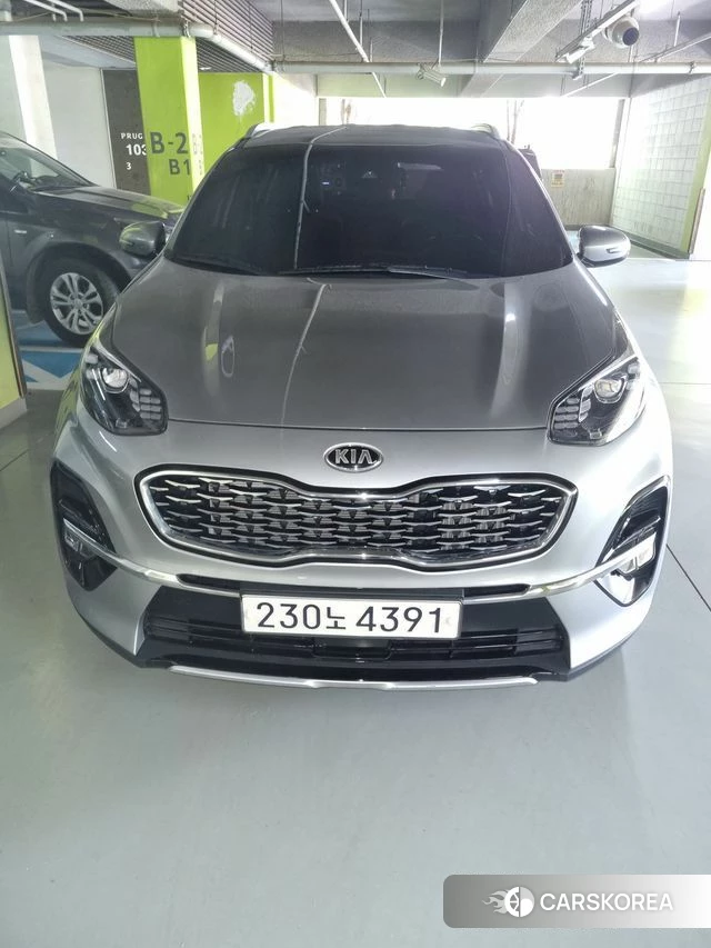 Kia Sportage The Bold 2020 Серебристо-серый из Кореи, фото 6
