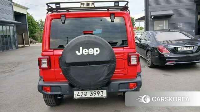 Jeep Wrangler (JL) 2018 Красный из Кореи, фото 3