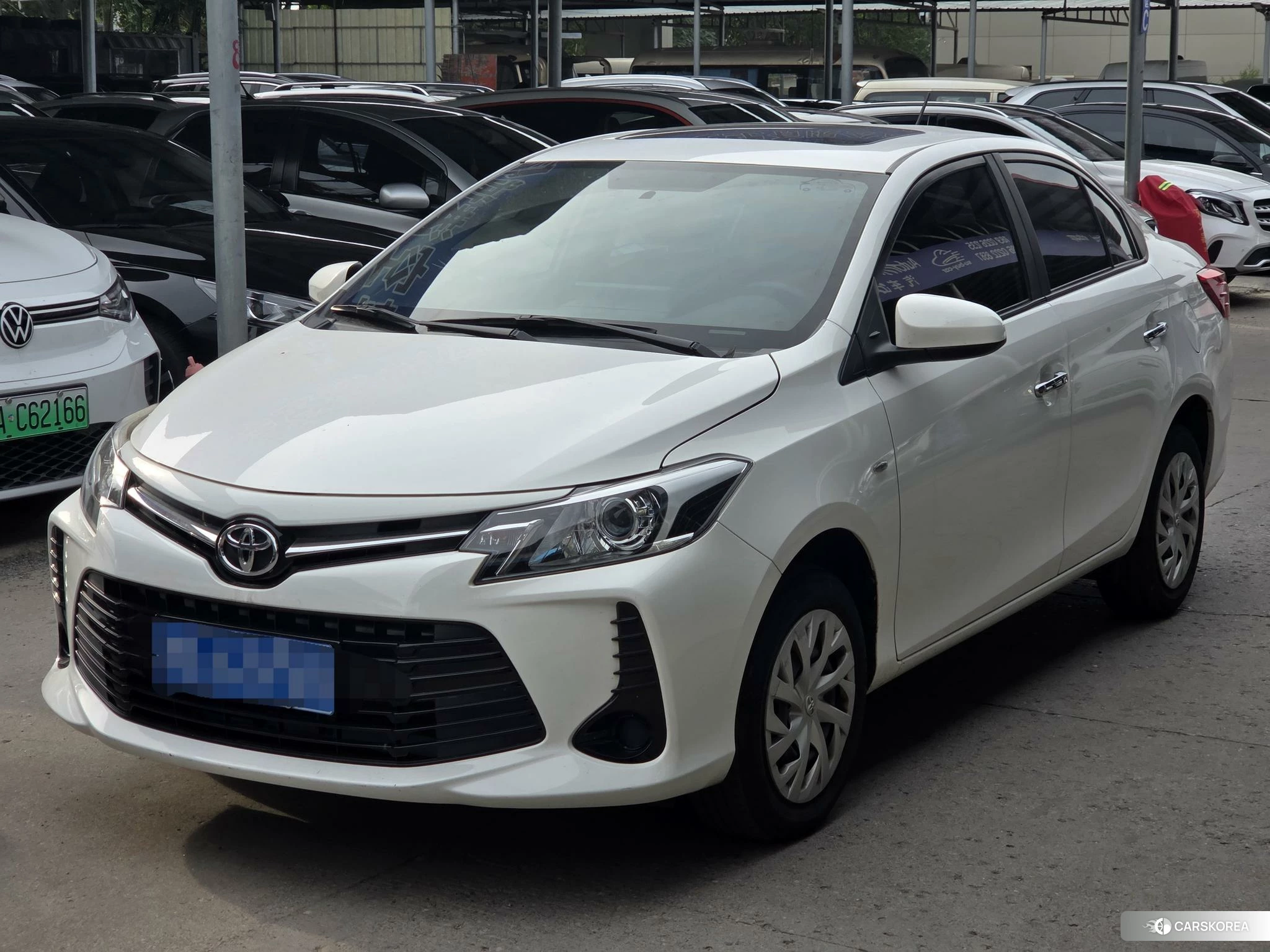 Toyota Vios 2020 Белый из Китая, фото 3