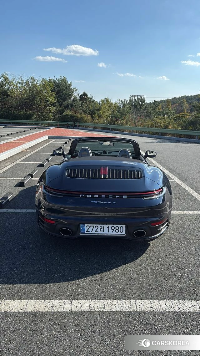 Porsche 911(992) 2020 Синий из Кореи, фото 3