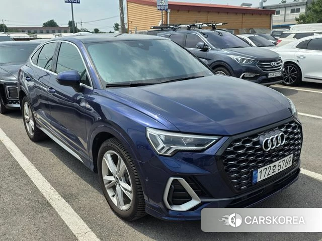 Audi Q3 (F3) 2023 Синий из Кореи, фото 4